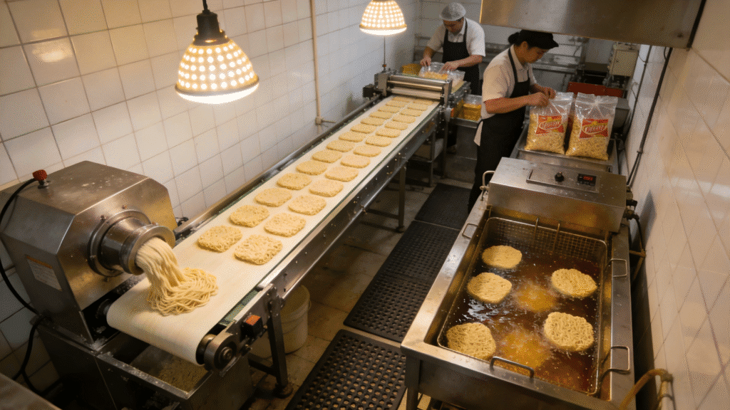 How to Start a Small Instant Noodle Factory: A Complete Step-by-Step Guide - puffed snack food extruder machine