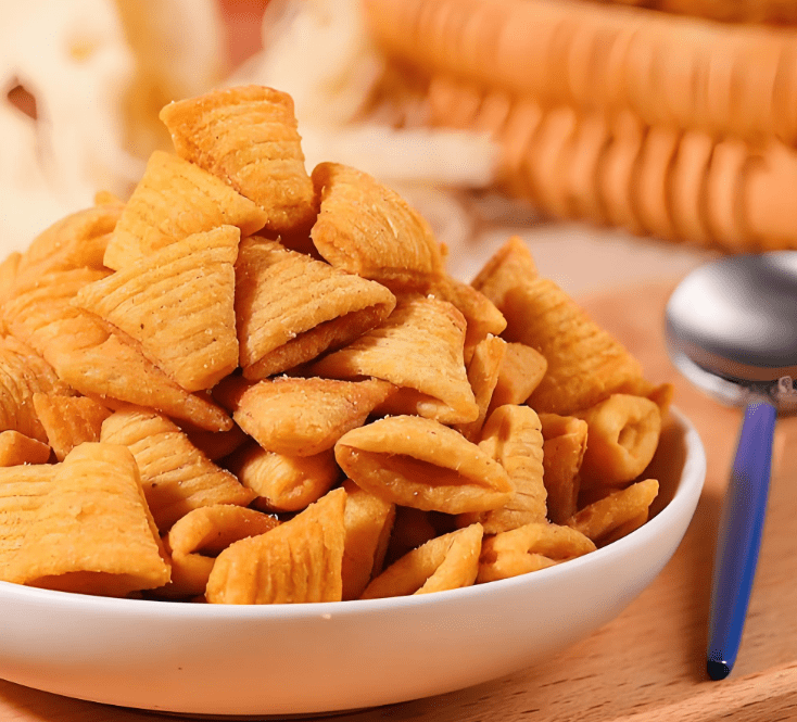 The Secret of the Cone: Revealing the Manufacturing Process of Bugles - puffed snack food extruder machine