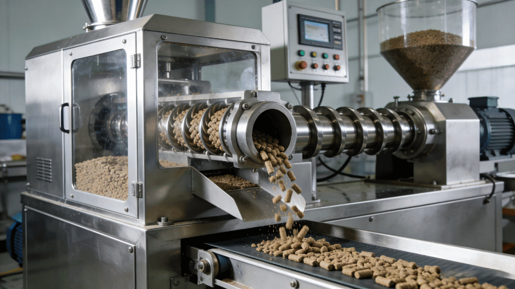 The Processing Technologies Behind Dog Food Manufacturing - puffed snack food extruder machine