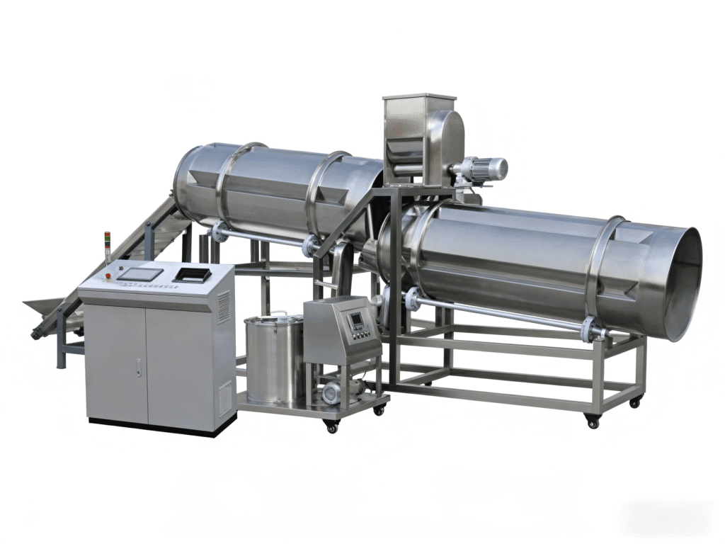 From Raw Ingredients to Kibble: Key Operational Steps in a Pet Food Production Line - puffed snack food extruder machine