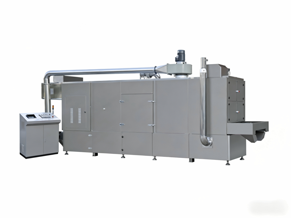 From Raw Ingredients to Kibble: Key Operational Steps in a Pet Food Production Line - puffed snack food extruder machine