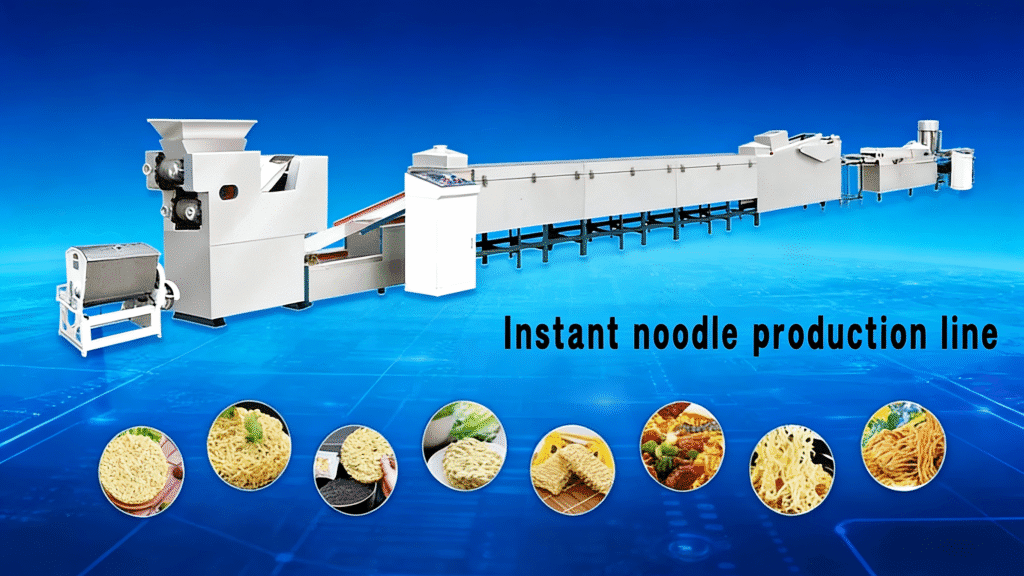 The Complete Guide to Small-Scale Instant Noodle Production Line Investment - puffed snack food extruder machine