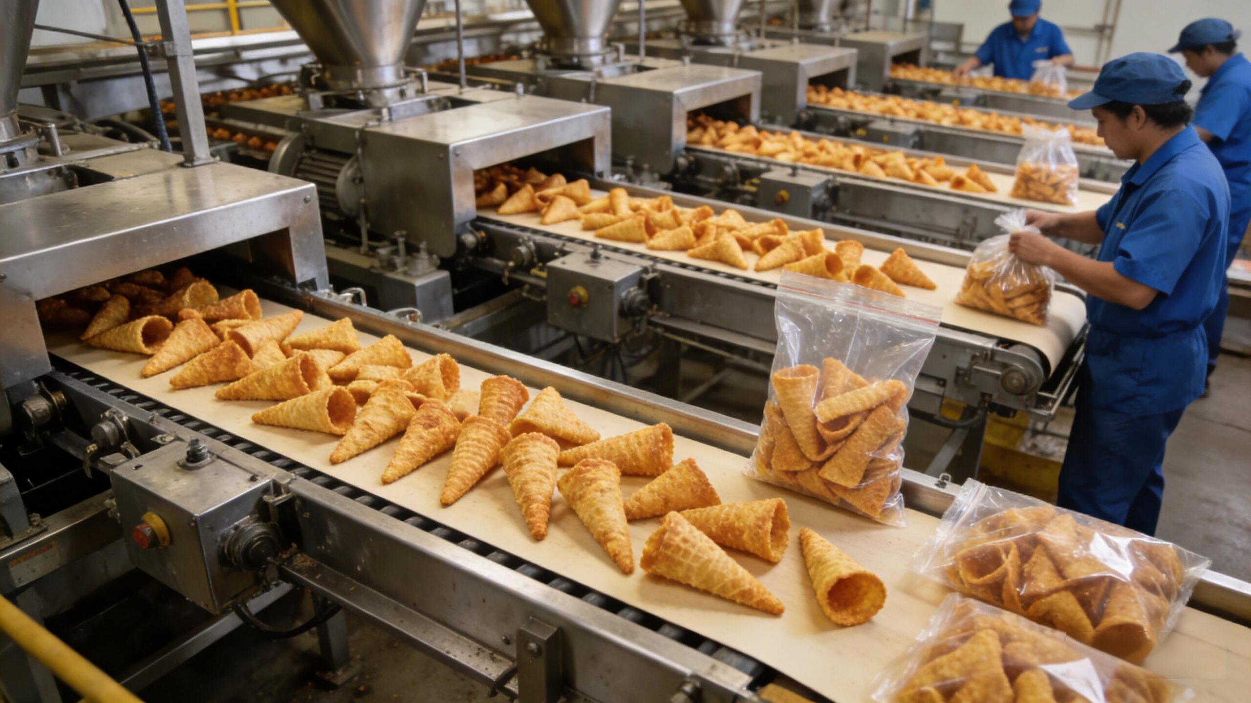 The Complete Guide to Investing in a Bugles Manufacturing Plant - puffed snack food extruder machine