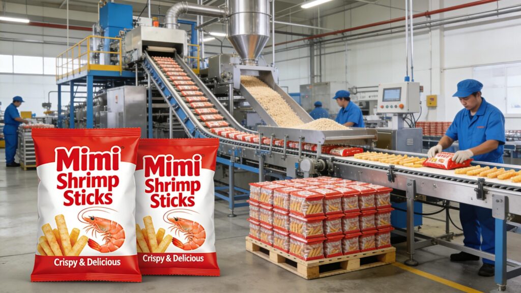 The Crunch Exposed: An Unauthorized Look at the Industrial Alchemy Behind Mimi Shrimp Crackers - puffed snack food extruder machine