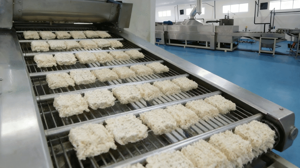 The Complete Guide to Small-Scale Instant Noodle Production Line Investment - puffed snack food extruder machine