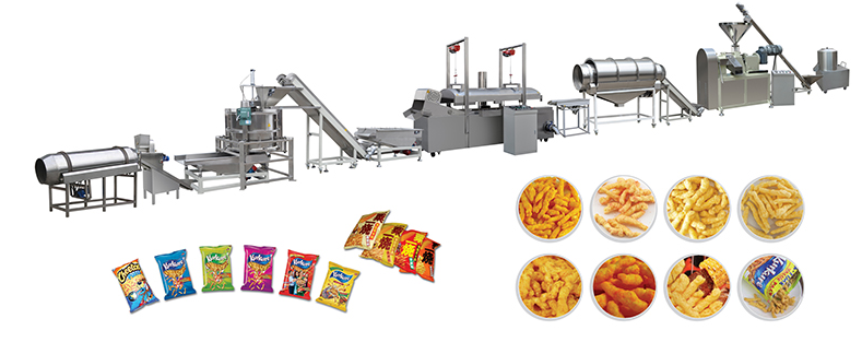 The Complete Investor‘s Guide to Establishing a Cheetos Production Line - puffed snack food extruder machine